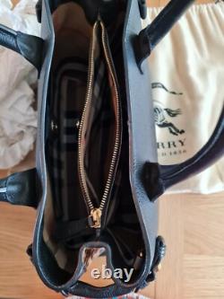 TRÈS RARE Édition Limitée Sac Tote Moyen Burberry Imprimé Léopard Noir