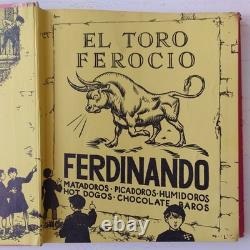 TRÈS RARE L’histoire de Ferdinand signé Munro Leaf 1938 1re édition 14e impression