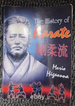 TRÈS RARE L'histoire du Karaté Morio Higaonna 1ère édition 1996