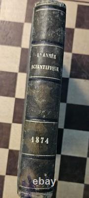 TRÈS RARE LIVRE ANTIQUE Livre de 150 ans/1 signé par un auteur à une figure historique