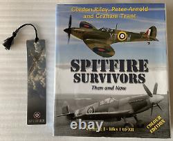 TRÈS RARE! Les survivants du Spitfire alors et maintenant Vol. I, Mks. I à XII (Édition couleur)