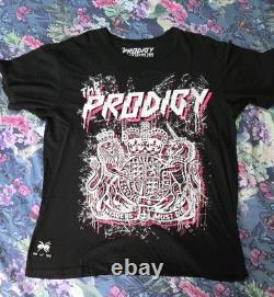The Prodigy, Disturbia T-shirt édition limitée, design blason, 88/100 très rare