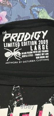 The Prodigy, Disturbia T-shirt édition limitée, design blason, 88/100 très rare