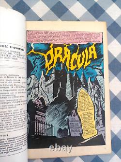 Tombe de Dracula 1 Première Apparition Édition Italienne 1973 Rare Très Bon à Très Bien