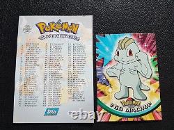 Topps Pokemon Jumbo Promo Liste De Contrôle Hors Série Liste De Contrôle Très Rayonnée