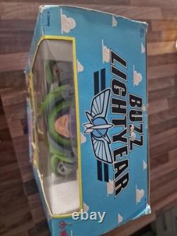 Toy Story Thinkway Toys Buzz Lightyear 1995 1ère Édition Étiquette Jaune TRÈS RARE