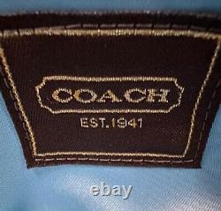 Très RARE Sac Mini Bleu Édition Limitée Archives COACH - Authentique