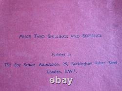 Très Rare 1ère Édition 1936 Songbook Songs From The Gang Shows A Holborn Driver