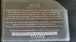 Très Rare Azio Retro Classic Bt Keyboard & Wrist Rest Artisan Founder’s Edition