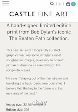 Très Rare Bob Dylan Brooklyn Heights Signé Édition Limitée (epuisé)