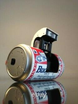 Très Rare Edition Limitée Article De Collection Budweiser 35mm'can' Caméra. Non Ouvert