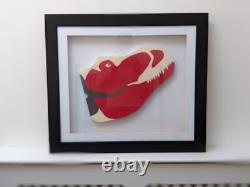 Très Rare Édition Limitée Steak T Rex Signé Par Jay Jay Burridge Œuvre Banksy