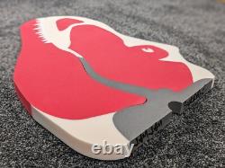 Très Rare Édition Limitée Steak T Rex Signé Par Jay Jay Burridge Œuvre Banksy