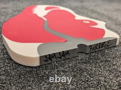 Très Rare Édition Limitée Steak T Rex Signé Par Jay Jay Burridge Œuvre Banksy