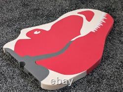 Très Rare Édition Limitée Steak T Rex Signé Par Jay Jay Burridge Œuvre Banksy