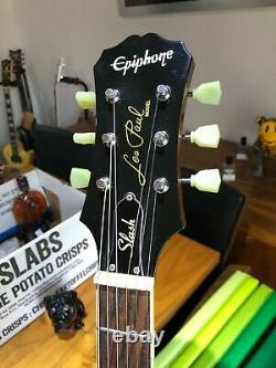 Très Rare Epiphone Les Paul Slash Standard Plus Top Ltd Edition Signature Guitare