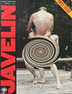 Très Rare JAVELIN Vintage #1 (Première Édition) 1975, Publication Target