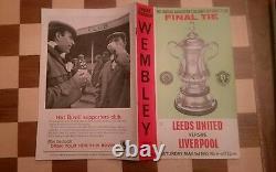 Très Rare Liverpool Cup Kings 1965 Signé X 11 Édition Limitée Livre + Programme