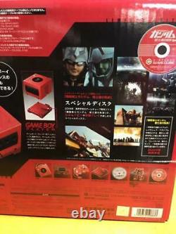 Très Rare Nintendo Game Cube Char Box Gundam Limited Edition Complete Set Char