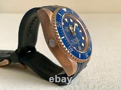 Très Rare Oceanx Sharkmaster Bronze M9 Limited Edition Watch With Box & Paper