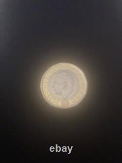 Très Rare Pièce de 1 Livre de 2025 du Roi Charles III Abeille Édition Limitée État de Frappe