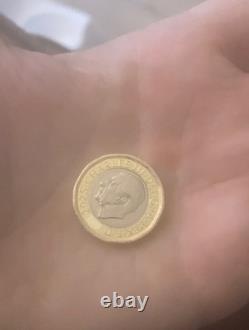 Très Rare Pièce de 1 Livre de 2025 du Roi Charles III Abeille Édition Limitée État de Frappe