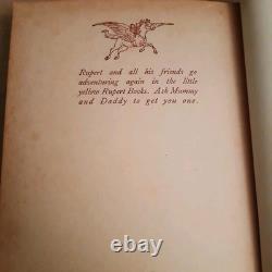 Très Rare Rupert Petit Ours Plus d'Histoires Livre Relié 1939 Première Édition