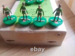 Très Rare Subbuteo Réf 54 Plymouth Vert 1ère Version 1968 Seulement