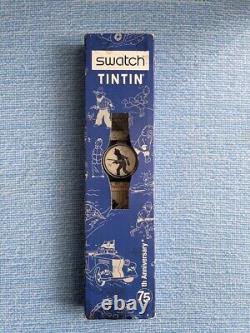 Très Rare Tintin Watch Swatch 75th Anniversary Limited Edition 2003