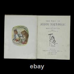 Très rare, 1918, 1ère édition, Le conte de Johnny Town-Mouse, Beatrix Potter