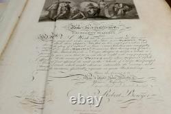 Très rare 196 planches pour l'Histoire d'Angleterre de David Hume (Édition Bowyer, 1793)