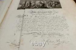 Très rare 196 planches pour l'Histoire de l'Angleterre de David Hume (Édition Bowyer, 1793)