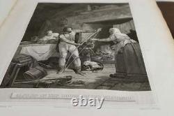 Très rare 196 planches pour l'Histoire de l'Angleterre de David Hume (Édition Bowyer, 1793)