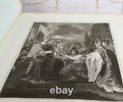 Très rare 196 planches pour l'Histoire de l'Angleterre de David Hume (Édition Bowyer, 1793)