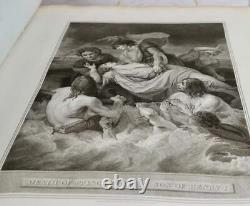 Très rare 196 planches pour l'Histoire de l'Angleterre de David Hume (Édition Bowyer, 1793)