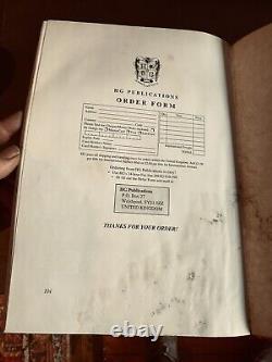 Très rare 1ère édition Benson, l'art du bondage, offre d'achat invitée