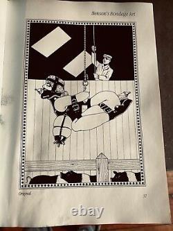 Très rare 1ère édition Benson, l'art du bondage, offre d'achat invitée