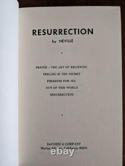Très rare 1ère édition Résurrection NEVILLE Goddard 1971