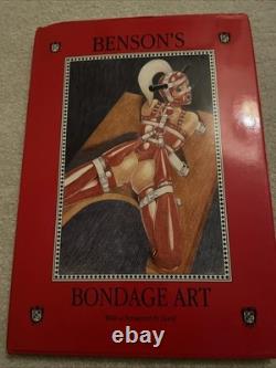 Très rare 1ère édition de Benson, le livre relié Bondage Art est proposé, offres invitées