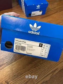 Très rare Adidas Kegler Super Édition Limitée 150 paires en lézard, peau exotique