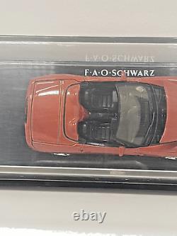 Très rare FAO Schwarz Hot Wheels Chevrolet Corvette C6 Orange Édition Limitée 2006
