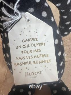 Très rare Jellycat Millie Bashful Bunny neuf avec étiquette, édition spéciale retirée, lapin