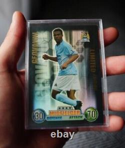 (Très rare) Match Attax 2007/08 Geovanni (Manchester City) Édition Limitée Excellent