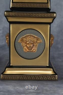 Très rare Rosenthal Versace Gorgona édition limitée 159 sur 200 obélisque Méduse