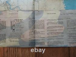 Très rare U.S.A.F. Carte d'évasion indestructible pour l'Irak / la Syrie 1ère édition 1990