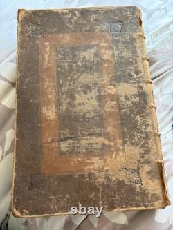 Très rare antiquité Bishop Burnet HISTOIRE DE SON TEMPS ! PREMIÈRES ÉDITIONS 1724