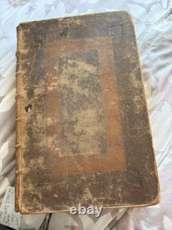 Très rare antiquité Bishop Burnet HISTOIRE DE SON TEMPS ! PREMIÈRES ÉDITIONS 1724