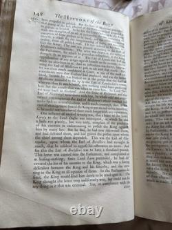 Très rare antiquité Bishop Burnet HISTOIRE DE SON TEMPS ! PREMIÈRES ÉDITIONS 1724