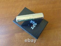 Très rare briquet Zippo Chrome de 1999 édition spéciale du millénaire limitée à 0003/2000