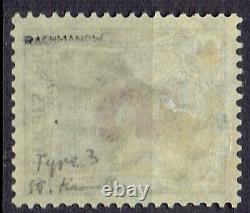 Très rare, édition Gniezno Pologne 2 X. 1919 Ensemble de 2 timbres